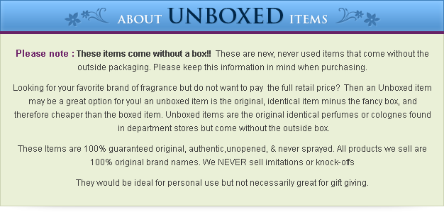 About Unboxed Items