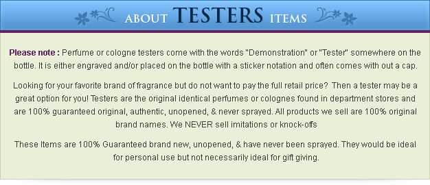 About Testers Items